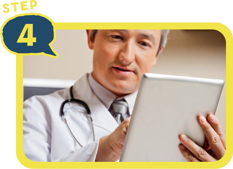 ご利用の流れ ステップ4